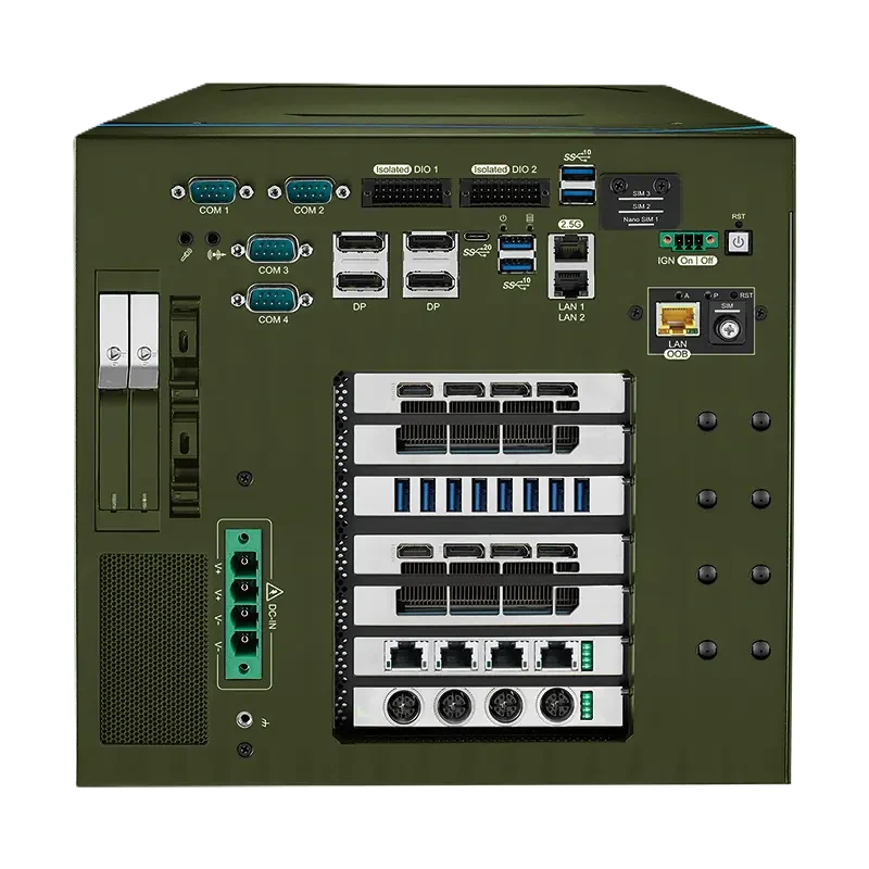 TALO-43750 Series PCIe-expandable industrial GPU workstation